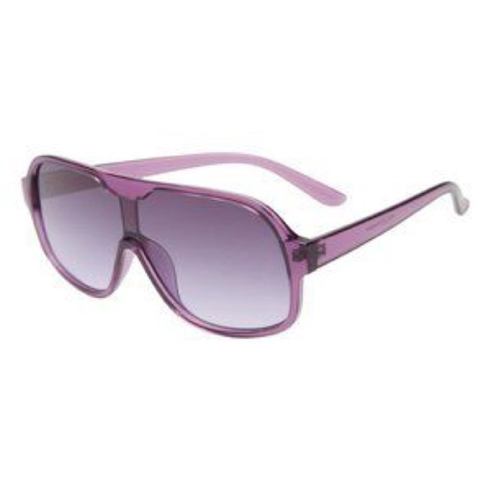 Women’s BP Nordstrom Oversize Shield Sunglasses Purple- good condition
